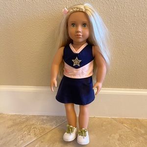 Our Generation 18 inch Cheerleader Doll